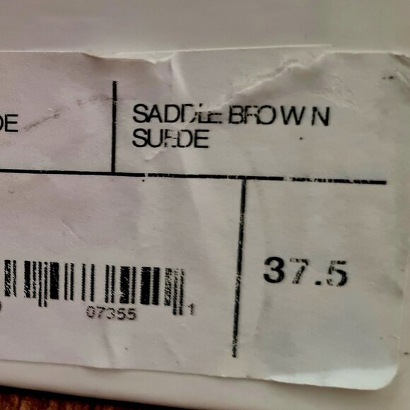 Saddle suede sophie slide mules by Maryam Nassir Zadeh - Picture 5 of 5